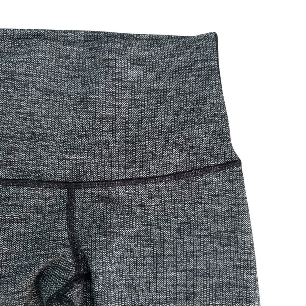 Lululemon Wunder Under Hi-Rise Tight 28” Luon Variegated Knit Heathered Black 4 - Picture 9 of 12